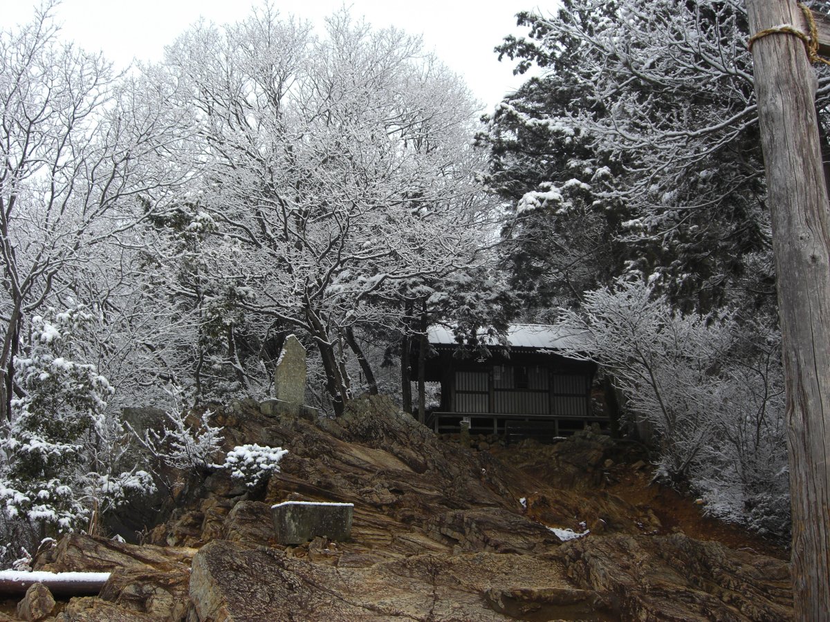 金毘羅神社雪景色