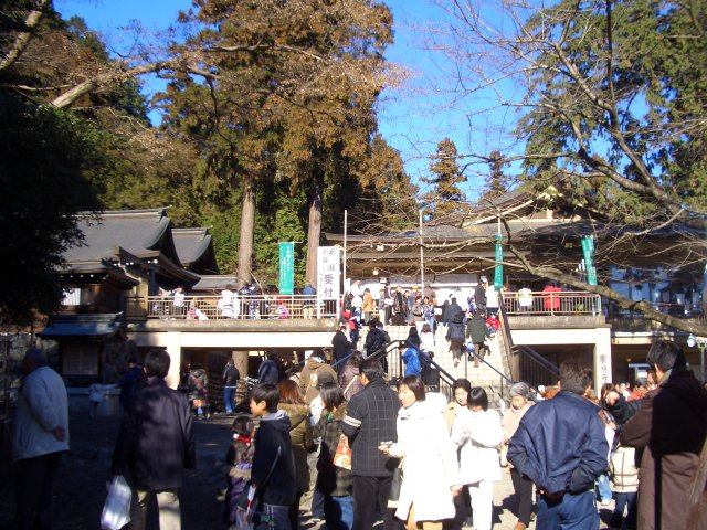 高麗 神社 初詣